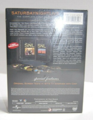 Saturday Night Live - The Complete First Season (DVD, 2006, 8-Disc
