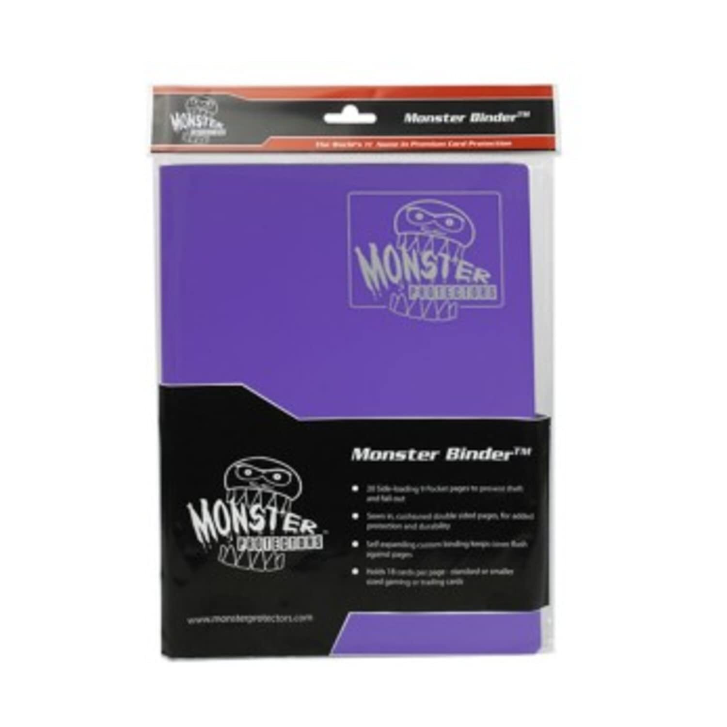 Monster 9 Pocket Trading Card Album 20 Side Loading, Theft Deterrent, Padded Pa eBay