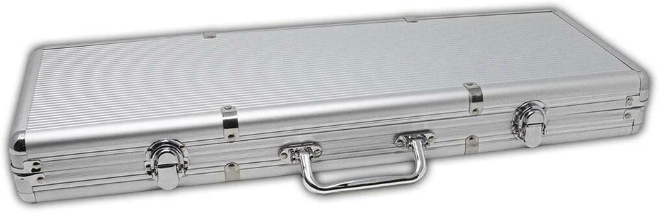 Juego de fichas de póker DA VINCI Casino Del Sol (500 fichas) con estuche y 2 barajas de cartas Foto 4 de 4