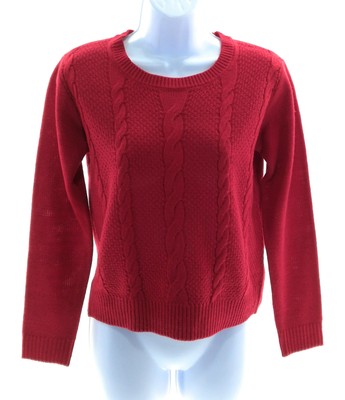 juniors red sweater