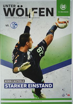 Program 2015/16 Vfl Wolfsburg - FC Schalke 04