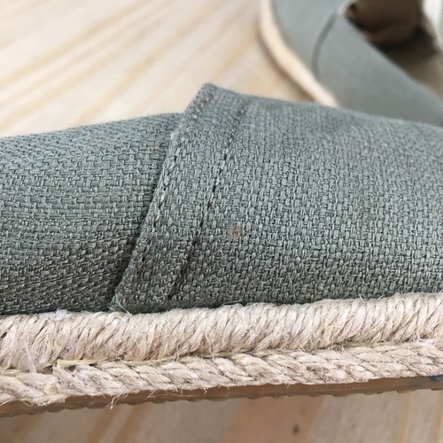 Toms Shoes Womens 10 Alpargata Sneakers Gray Slip On Casual Low Top 10019811 - Picture 6 of 18