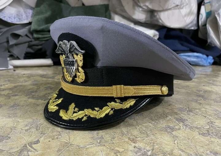 帽子 Oopsclothing 3rd Anniversery Cap Navy BONCOURA”US Navy Cap”Duck indigo 12th Anniversary Model