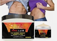 HOT CREAM REDUCING CREAM 4 Oz BODY FAT BURNER LIPO REDUCING GEL FAT BURNING