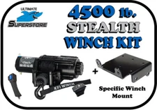 KFI 4500 lb STEALTH Winch Mount Kit '20-'22 POLARIS RZR Trail 570 (Base/Premium)