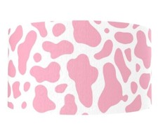 1.5" 1 yard Pink Cow strawberry milk summer Printed Grosgrain Ribbon 1238104