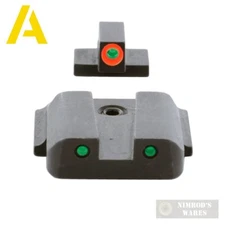AmeriGlo S&W M&P SHIELD Spartan NIGHT SIGHTS SET Tritium SW-456 FAST SHIP