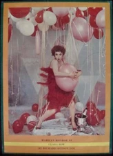 MARILYN MONROE CLARA BOW RICHARD AVEDON commercial poster 20x28 1981