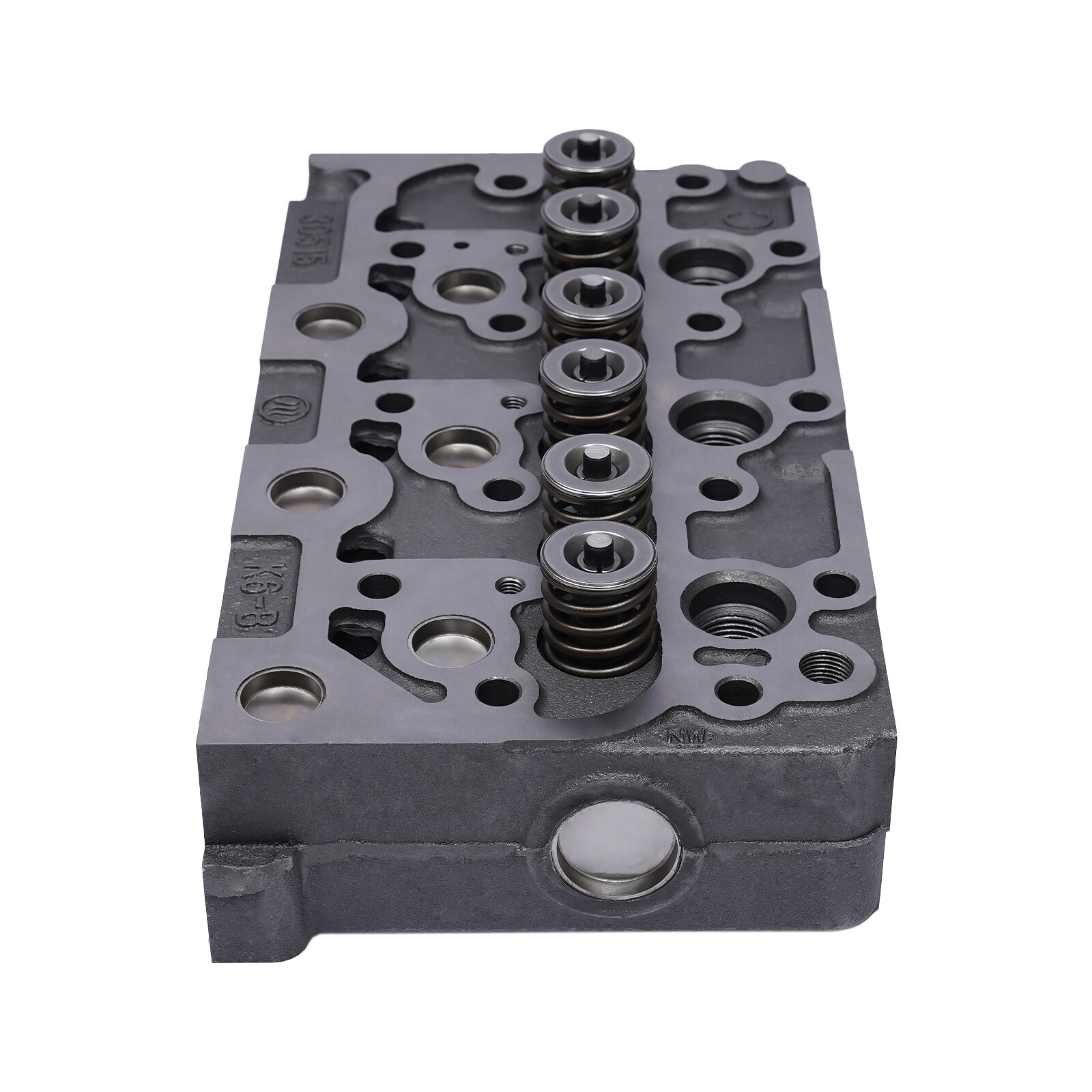 D1402 Complete Cylinder Head Assy & Full Gasket Set for Kubota Engine 1552103040