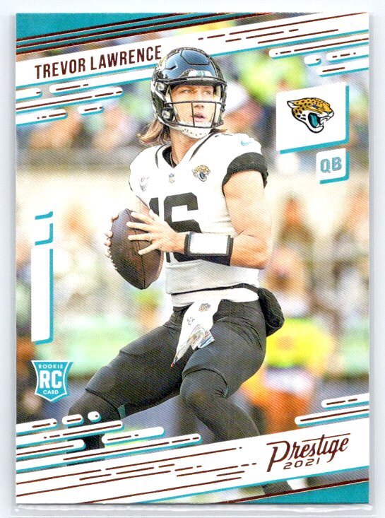 Trevor Lawrence 2021 Panini Chronicles Prestige Rookies Update #201