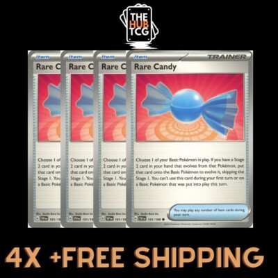 4x Rare Candy - Scarlet & Violet - Pokemon TCG - Playset | eBay