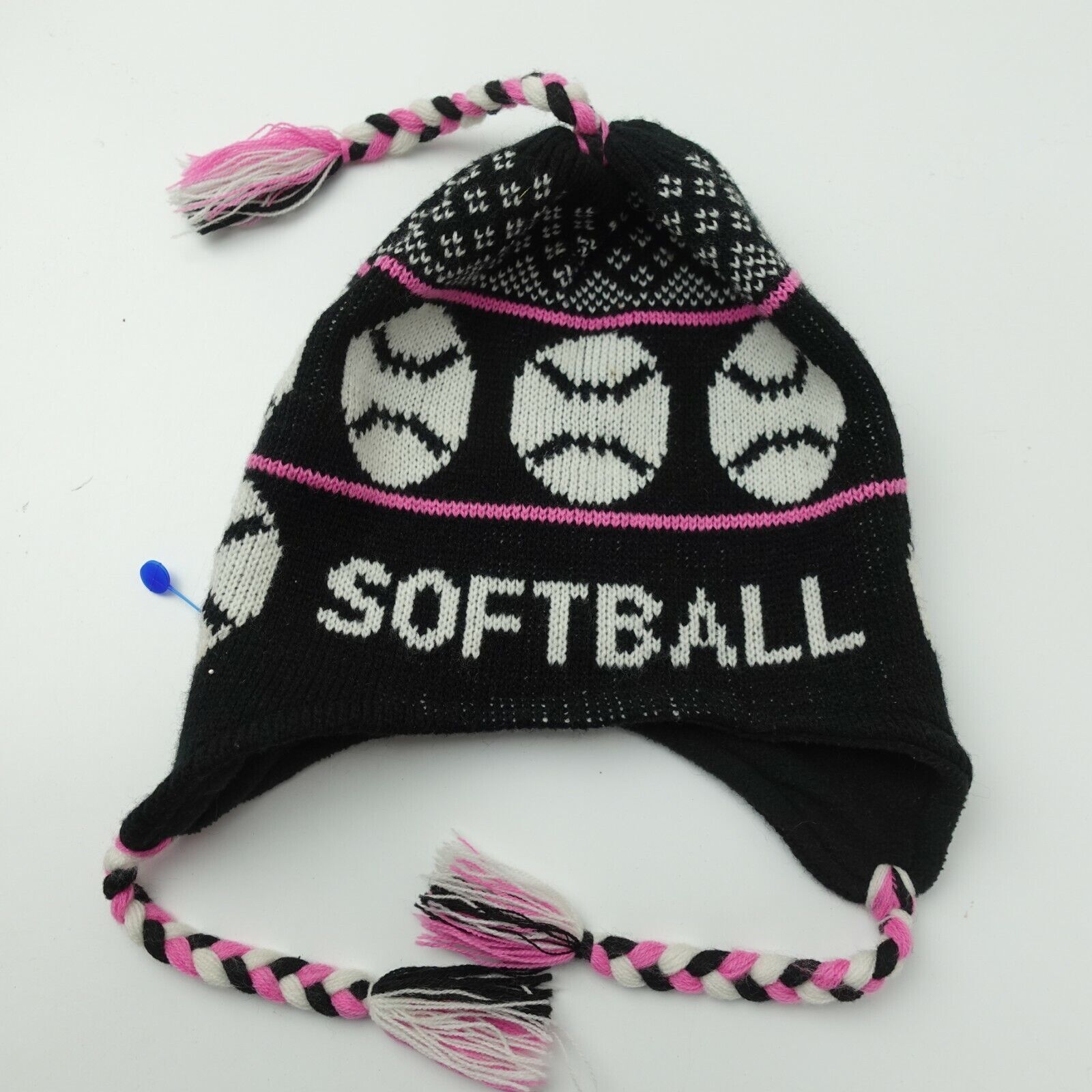 Softball Stocking Cap Hat Adjustable Baseball Adu… - image 1