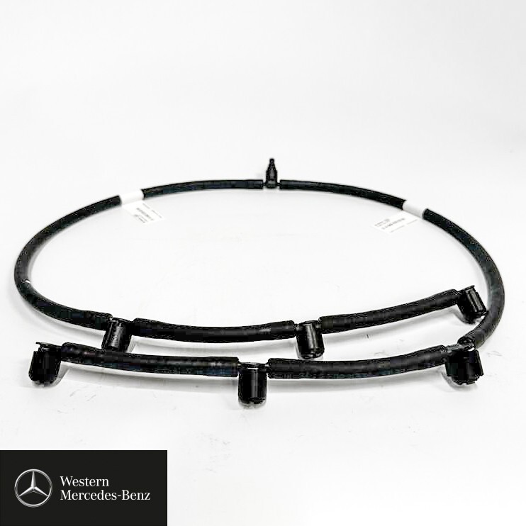Genuine Mercedes fuel leak return pipe Line - leak off pipe 