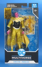 DC Sinestro Parallax 7" Action Figure 2021 Green Lantern Multiverse McFarlane
