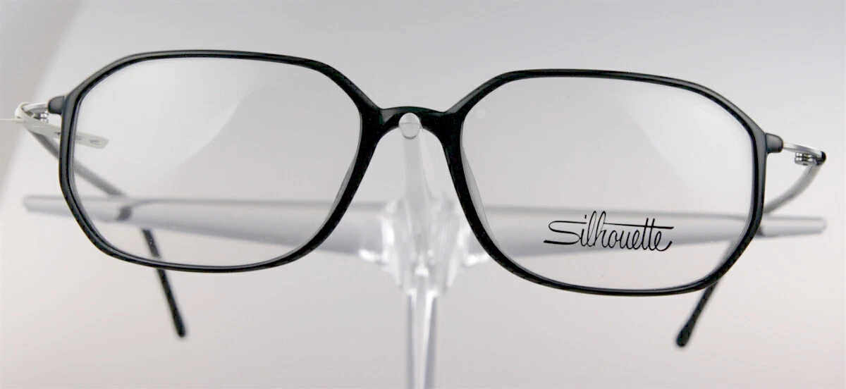 SILHOUETTE M 2785 Eyeglasses Glasses Frames Black Plastic Men's Eyeglasses NEW