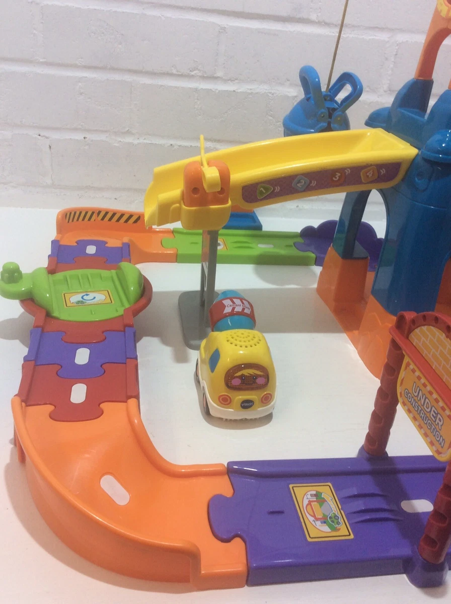 Vtech Toot Toot Construction Play Set Incomplete