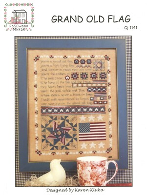 Rosewood Manor Designs / Karen Kluba ~ Q-1141 Grand Old Flag