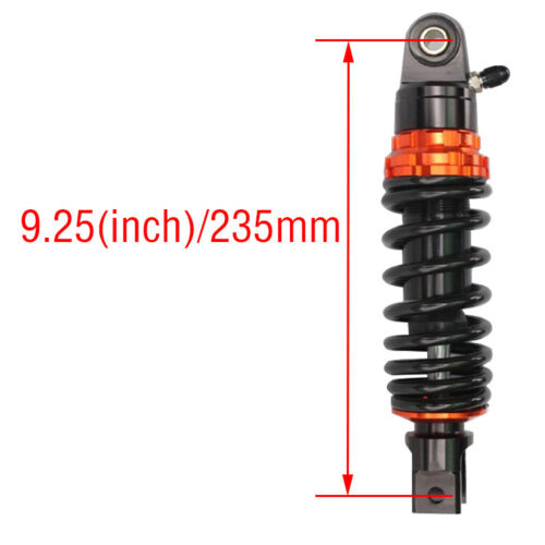 Amortiguador trasero suspensión 235 mm/9,25" apto para motocicleta Harley Café Racer - Imagen 9 de 12