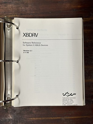 SYSTEM II Installation Guide Tucker-Davis Technologies 1995 - Picture 6 of 12