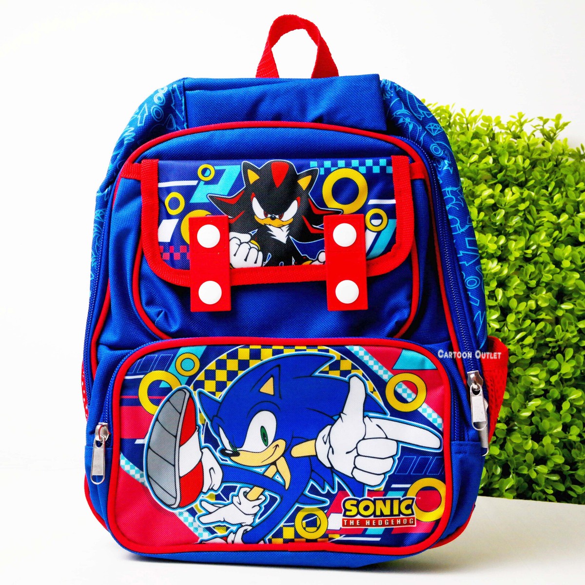 バッグ SONIC THE HEDGEHOG BackPack Amazon.com: Bioworld Sonic The Hedgehog Character Print