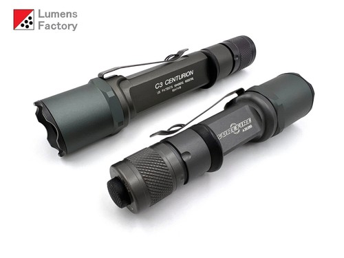 Z44 Style Bezel for Surefire 6P 9P G2 G3 Z2 Z3 M2 C2 C3 D2 D3. Natural, QPQ Cren - Picture 3 of 3