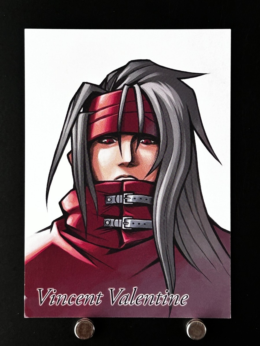 Vincent Valentine FINAL FANTASY VII Anniversary Art Museum Card 2