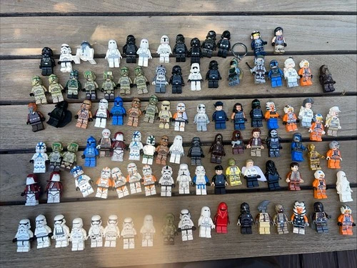Vintage LEGO Star Wars Minifigures Lot of 100+ Minifigures Auction Bid Only