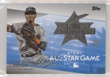 2018 Topps MLB All-Star Team Medallions Francisco Lindor #ASTM-FL 01w1