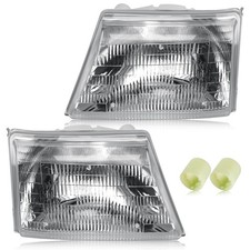 Cleryye Headlight Assembly Compatible Ford Ranger 1998 1999 2000 Oe-Style