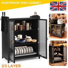  Modern Kitchen Cupboard Large Storage Cabinet Tall Larder Pantry Dresser Unit