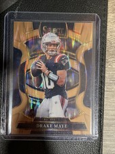 2025 Panini Select - Concourse Drake Maye #80 Copper Shock Prizm /899