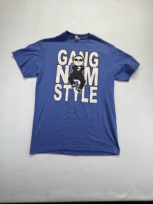 Psy Gangnam Style White Graphic T Shirt Sz M