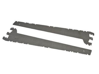 NEU 1x Konsolenpaar T57cm / 3H  Roh / Regal Konsolen für Eden Tegometall ITAB*