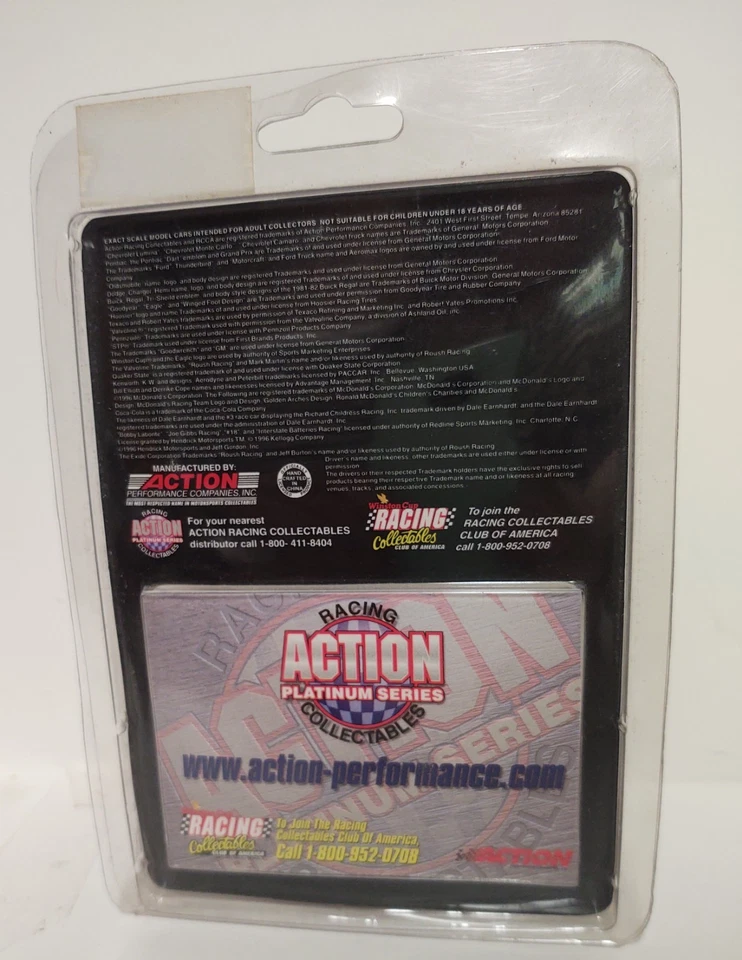 SIGNED Mark Kinser #5 Wirtgen Sprint Car 1:64  collectible 1997 Sprint Car  - Image 4 of 4