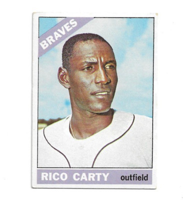 1966 Topps #153 Rico Carty, Atlanta Braves