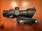 Trijicon ACOG TA01 NSN 4x32 rifle scope 223 BDC Crosshair Amber Tritium