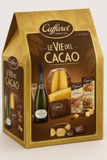Cesto Natalizio Le Vie del Cacao 5 Pezzi, Idea Regalo Raffinata