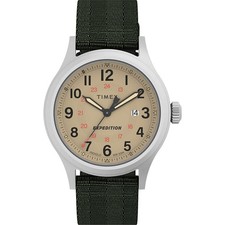 Orologio Uomo TIMEX EXPEDITION NORTH SIERRA TW2V65800 Tessuto Verde