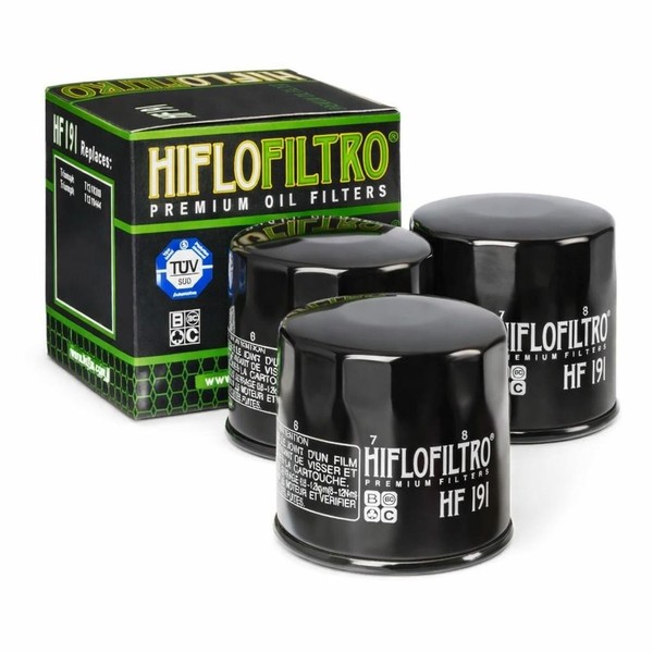 3X Hiflo HF191 ÖLfilter Oilfilter Passt An Benelli Bn Leoncino Trk Metropolis-image