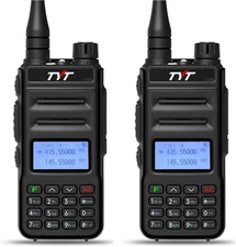 TYT TH-UV88 Ham Radio Handheld 2 Pack Two Way Radio Analog Amateur Dual Band VHF