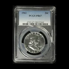 1962 PCGS PR67 Franklin Half Dollar- Free Shipping USA