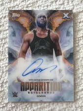 Omos 2025 Topps Exalted WWE APPARITION AUTOGRAPHS 