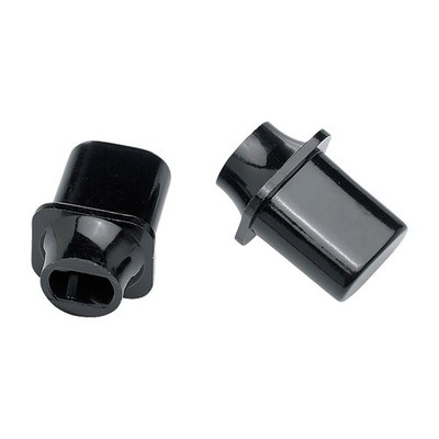 Fender Pure Vintage Telecaster Zylinder Hut Stil Schalter Spitze/Knopf 2er-Pack (schwarz)