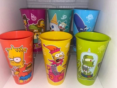 Jack in The Box Simpsons Collectable Glow In The Dark Cups + FREE JIBBI PER CUP - Image 1 of 4