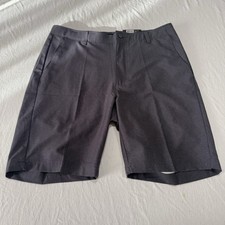 NEW Men's Pebble Beach Dry-Luxe Black Performance Golf Shorts Size 34
