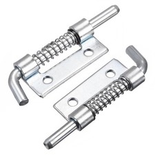 304 Stainless Steel Flat Spring Latch Lock Left/Right for Cabinet Door Window