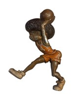Vintage 1980 Küster Basketballspieler Wandbehang - Aluminiumguss Sport