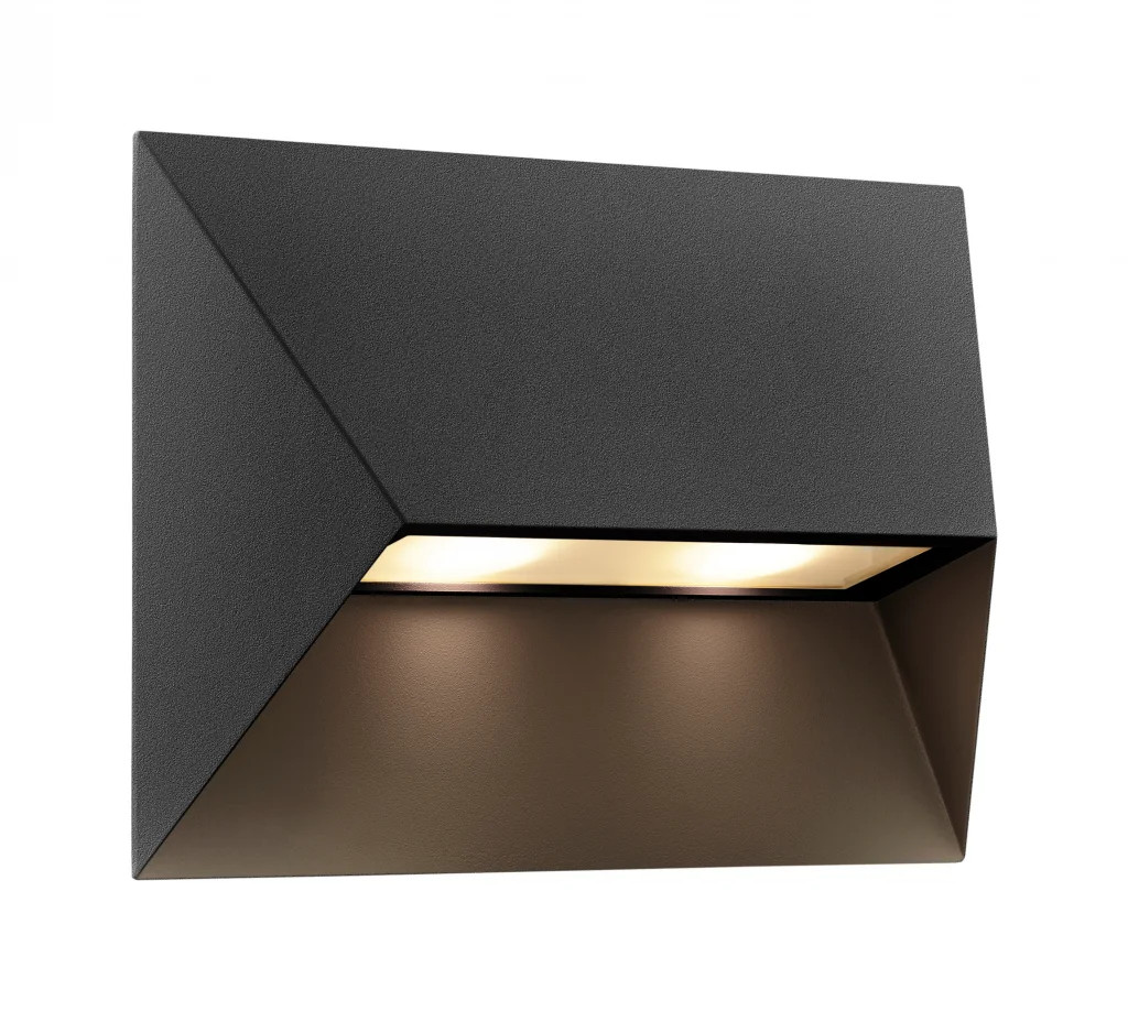 Nordlux Pontio Outdoor Wall Light Black Metal Garden GU10 IP54 Mains | 5704924010880 - Image 2