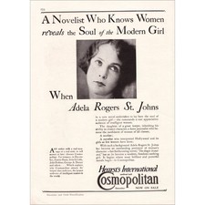 1927 Cosmopolitan Magazine Adela Rogers St. J...