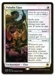 Paladin Class #29 Foil Adventures in the Forgotten Realms